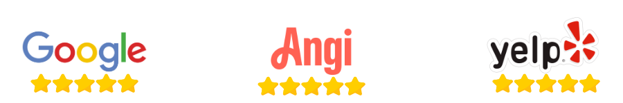 Towb rated 5 stars on google, yelp and Angi